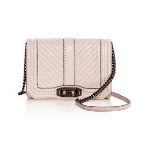 Rebecca Minkoff Love Crossbody Bag Chevron Quilted